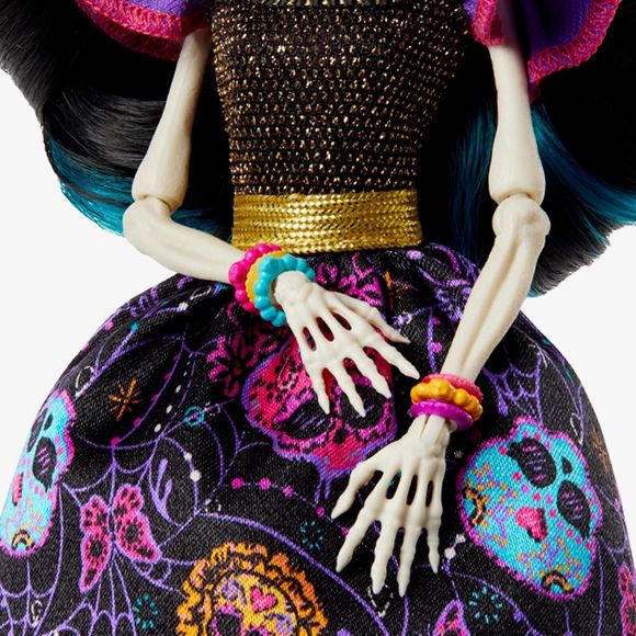 Monster High Día de los Muertos Skelita Calaveras Collector Doll | NIB | - Picture 2 of 4
